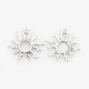 Aperture Sun Charms - Riverside Beads