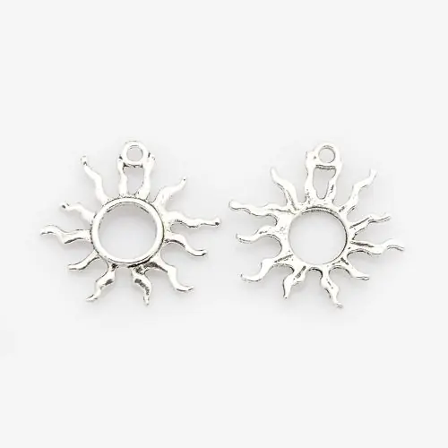 Aperture Sun Charms - Riverside Beads
