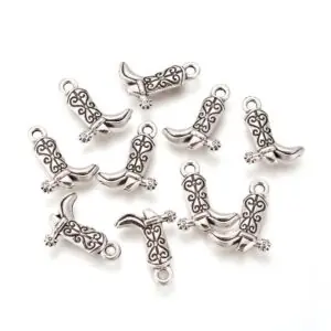 Cowboy Boot Charms -Riverside Beads