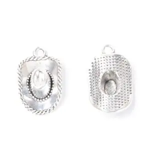 Cowboy Hat Charms Riverside Beads