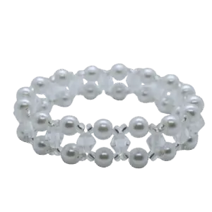 Pearl Crystal Weave Bracelet Kit