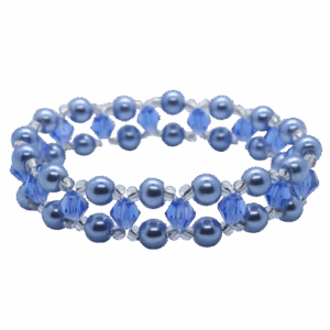 Pearl Crystal Weave Bracelet Kit