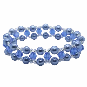 Pearl Crystal Weave Bracelet Kit