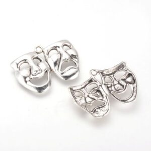 Drama Mask Charms - Riverside Beads