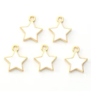 Enamel Star Charms - Riverside Beads
