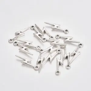 Lightening Bolt Charms - Riverside Beads