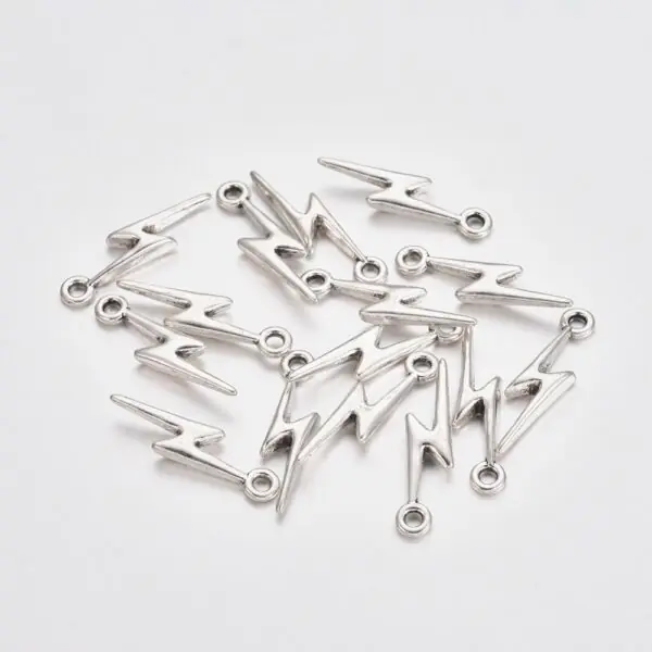 Lightening Bolt Charms - Riverside Beads