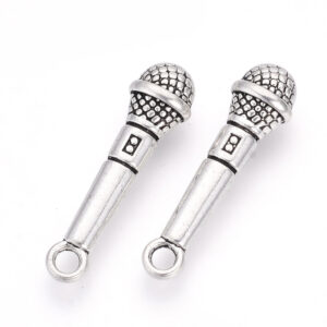 Microphone Charms - Riverside Beads