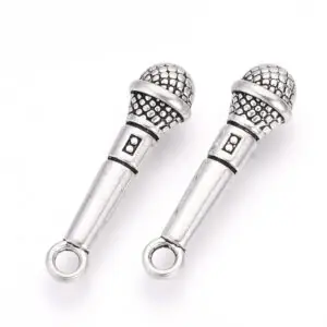 Microphone Charms - Riverside Beads