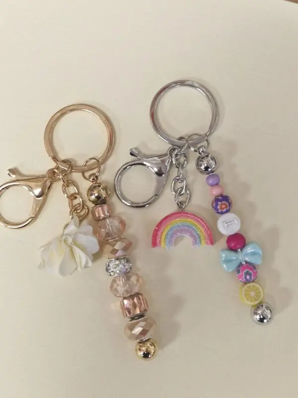 Beadable Keychain