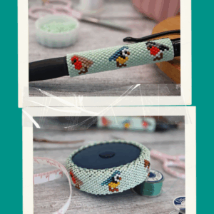 Beaded Bird Tape Measure & Pen Set - Riverside Beads