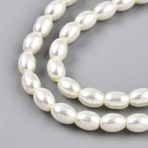 Ivory Oval Pearl - OP2