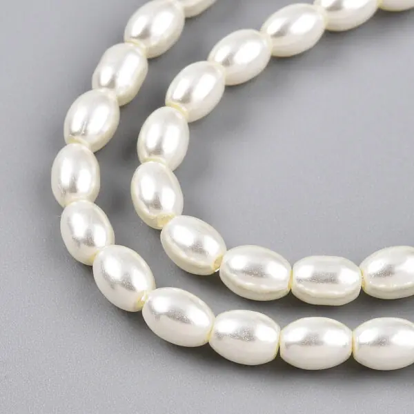Ivory Oval Pearl - OP2