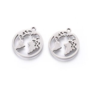 Planet Earth Charms - Riverside Beads