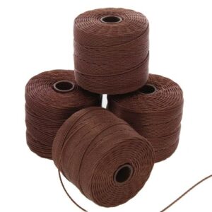 S-Lon Cord (T-210) - Brown - Riverside Beads