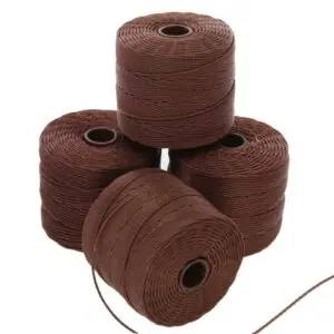 S-Lon Cord (T-210) - Brown - Riverside Beads