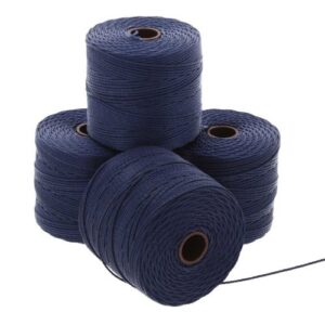 S-Lon Cord (T-210) - Navy - Riverside Beads