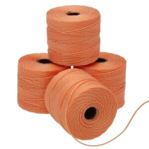 S-Lon Cord (T-210) - Pumpkin - Riverside Beads