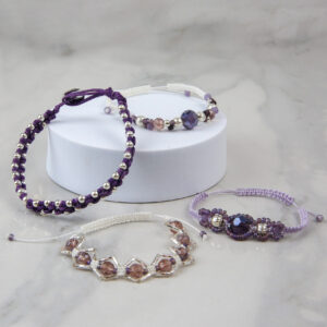 BB58 Macramé Bracelets - Riverside Bead Box