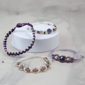 BB58 Macramé Bracelets - Riverside Bead Box