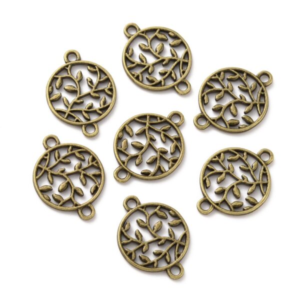 Leaf Link Connector Charms - Image 5