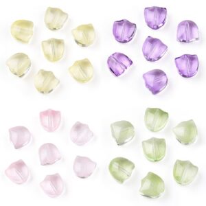Glass Tulip Flower Bead
