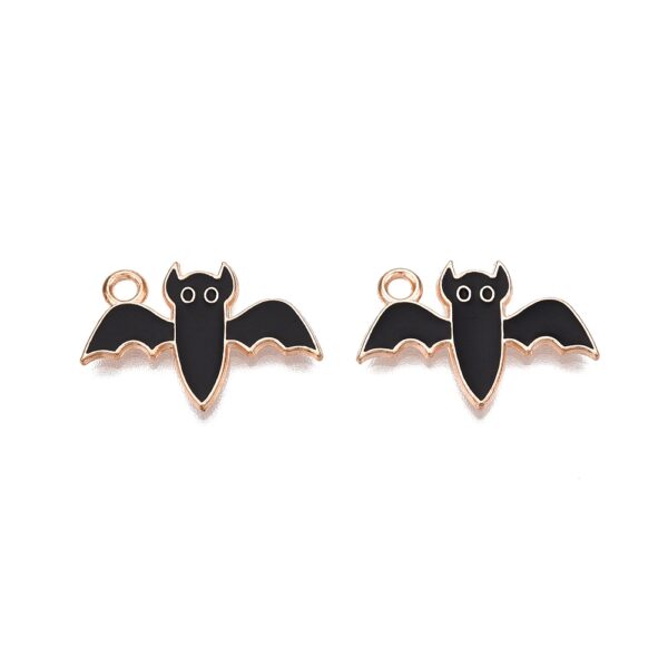 Enamel Bat Charms - Riverside Beads