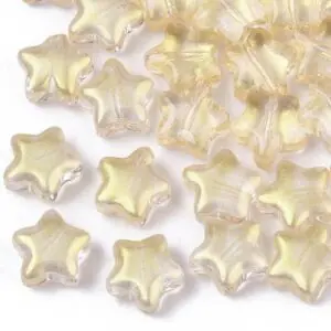 Glass Star Beads