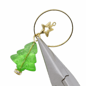 Christmas Tree Frame Earrings