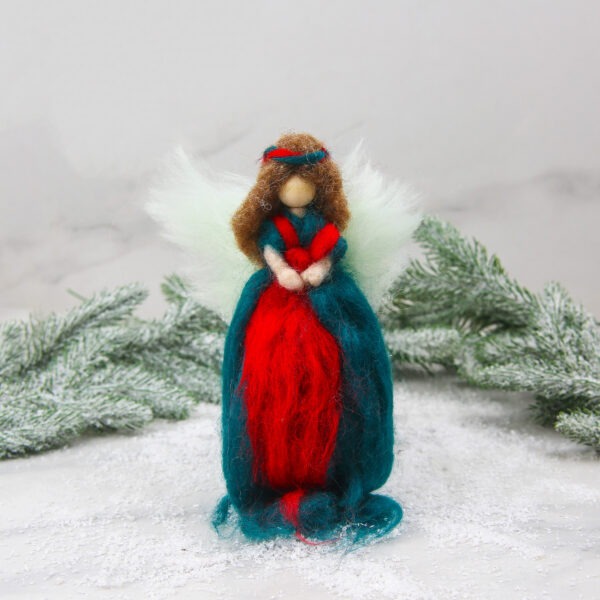 Felted Christmas Angel
