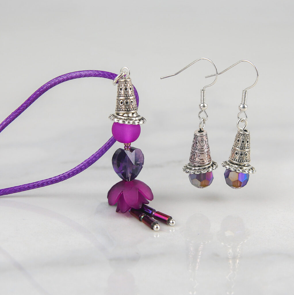 Purple Witch Jewellery Kit