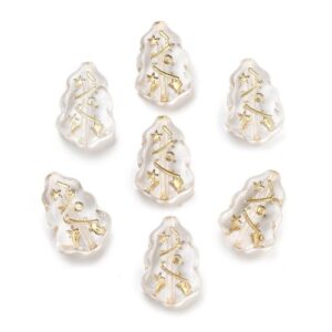 Acrylic Christmas Tree Beads