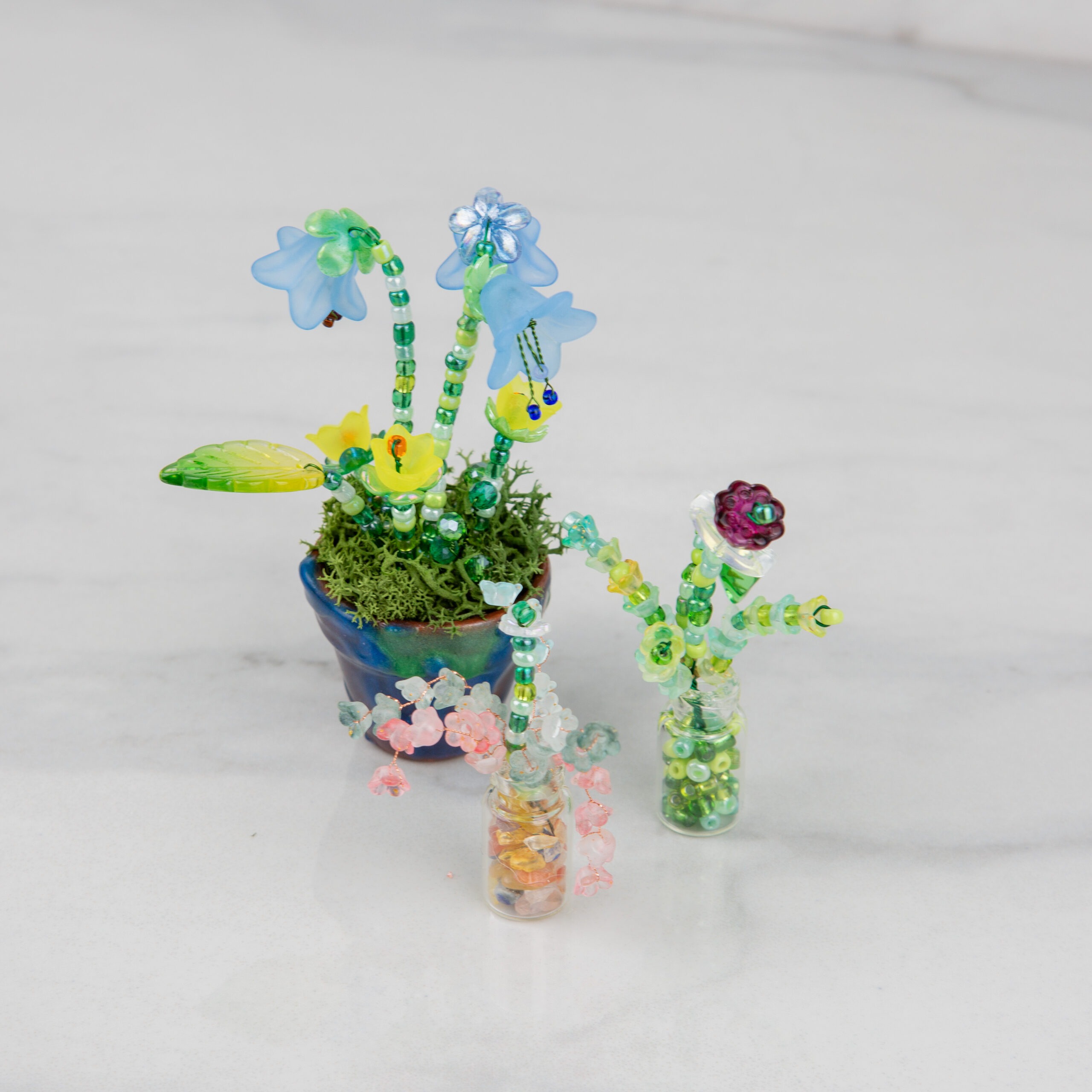Beaded Eternal Plant Workshop at Riverside Beads in Market Deeping