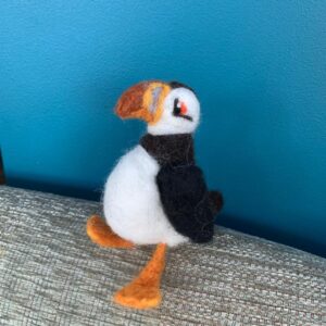 Needle Felted Puffin Workshop