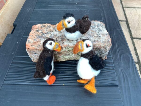 Needle Felted Puffin Workshop