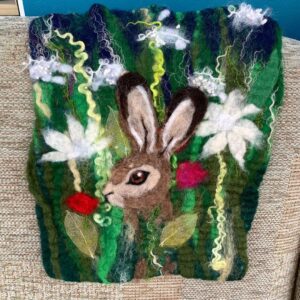 Hare Picture Felting Workshop