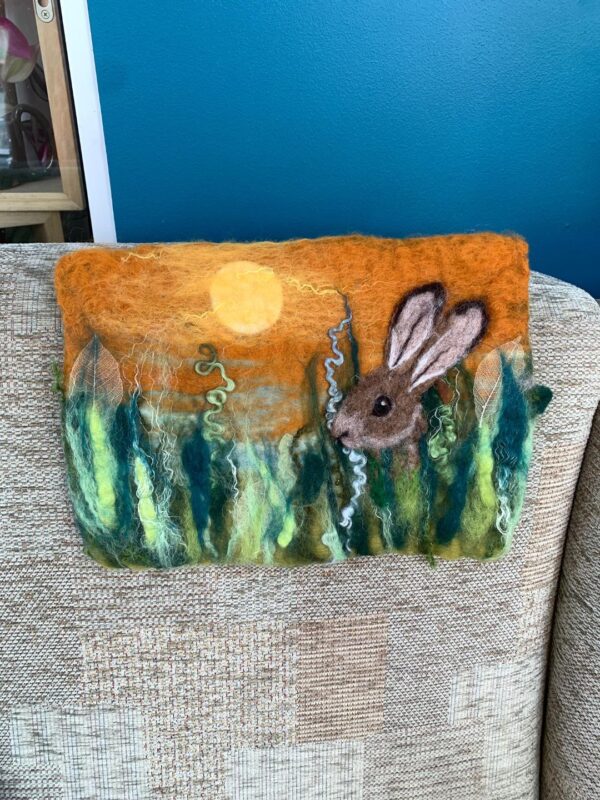 Hare Picture Felting Workshop