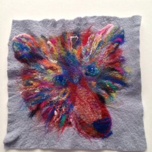 Animal Portrait Picture Felting Workshop