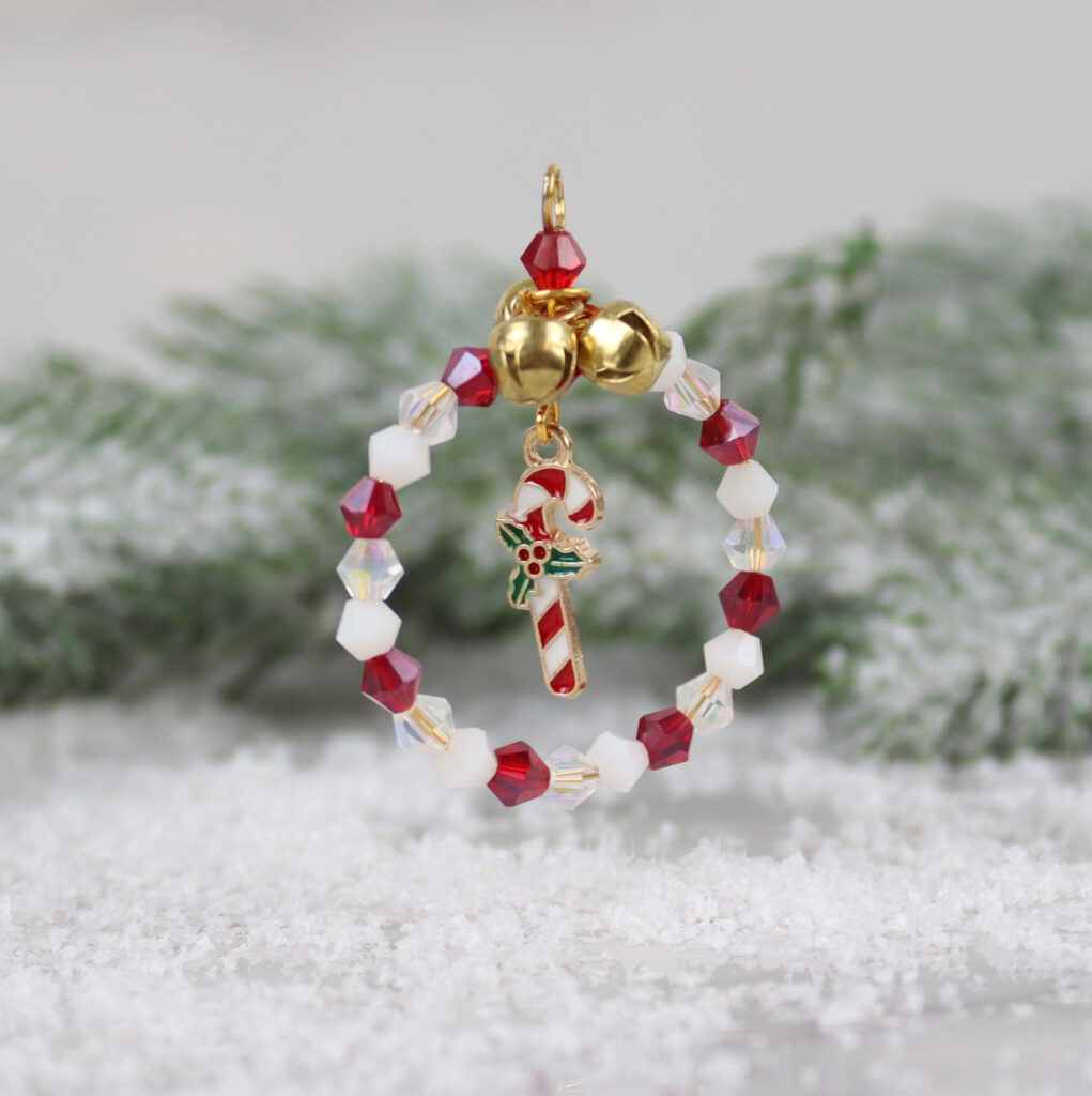 Candy Cane Wreath
