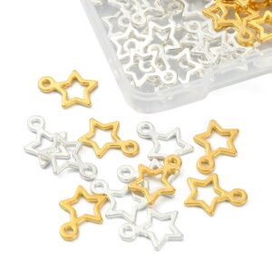 Gold & Silver Star Charm Collection