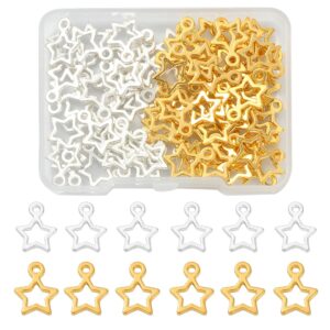 Gold & Silver Star Charm Collection