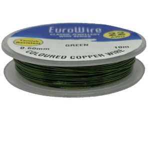 Non Tarnish Craft Wire - Green