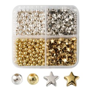 Star & Round Spacer Bead Collection