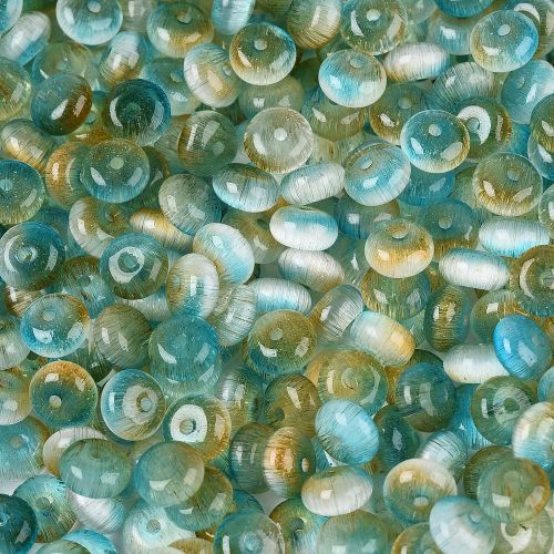 Small Glass Donut Bead - Image 6