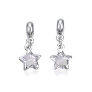 Large Holed Star Charm
