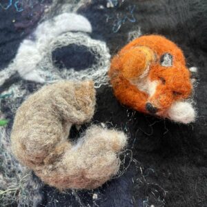 Needle Felted Fox or Squirrel Workshop