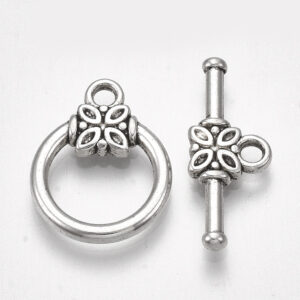 Celtic Flower Toggle Clasp
