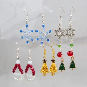 Christmas Beaded Earrings Workshop v2