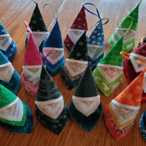 Santa Topper sewing workshop at Riverside Beads in Market Deeping