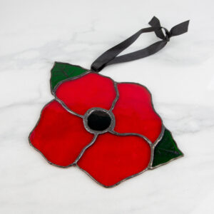 Stained Glass Poppy Light Catcher Workshop
